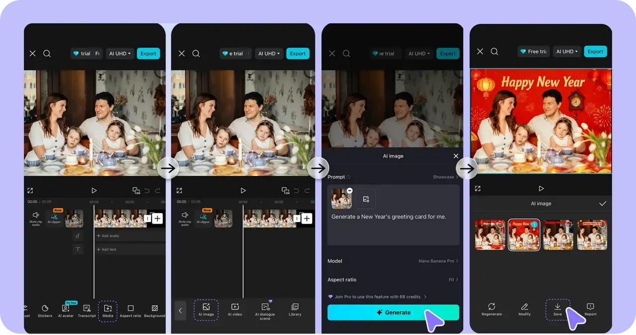Gumamit ng Seedream 5.0 AI na disenyo sa CapCut App