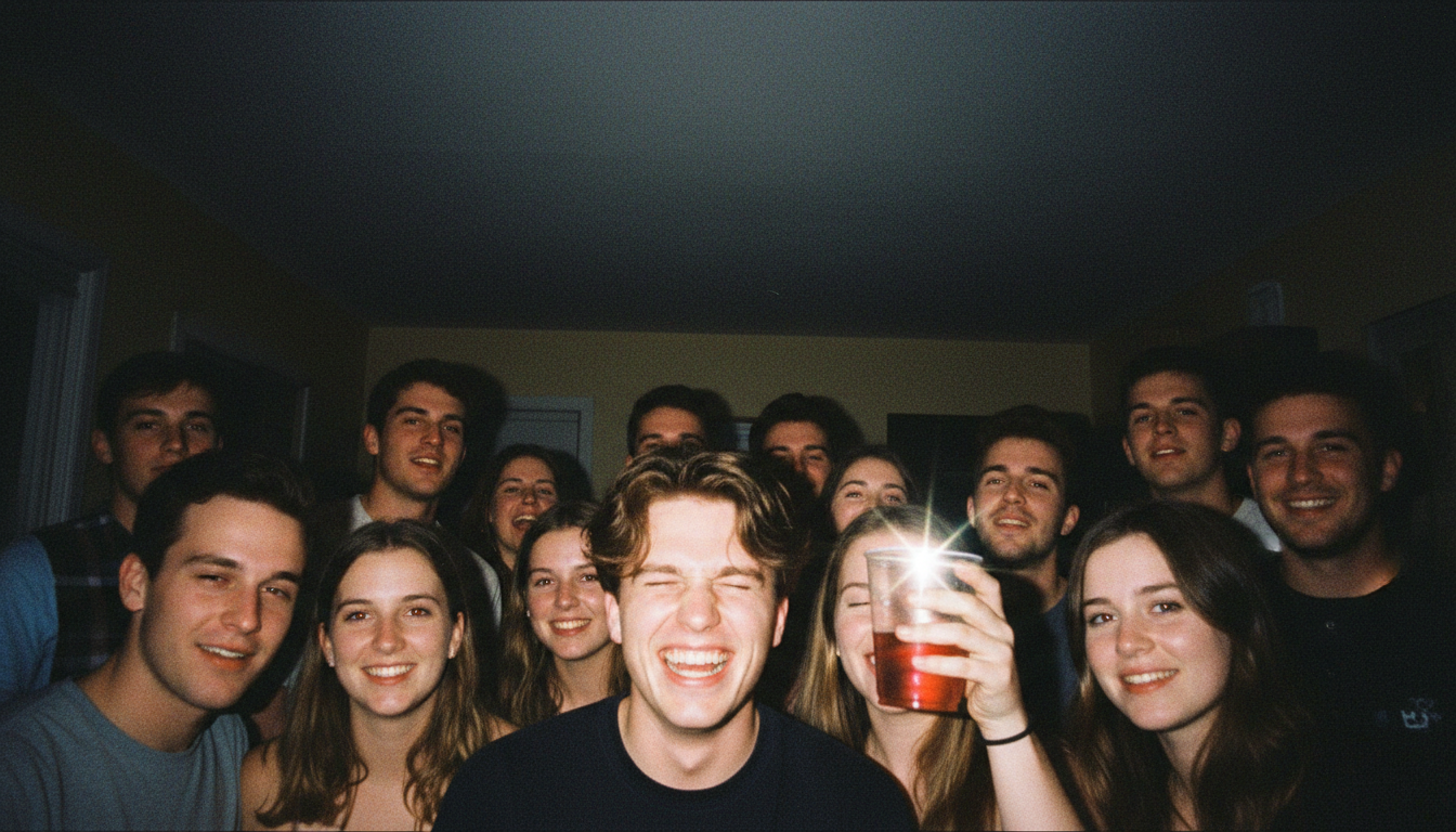 1990s flash snapshot