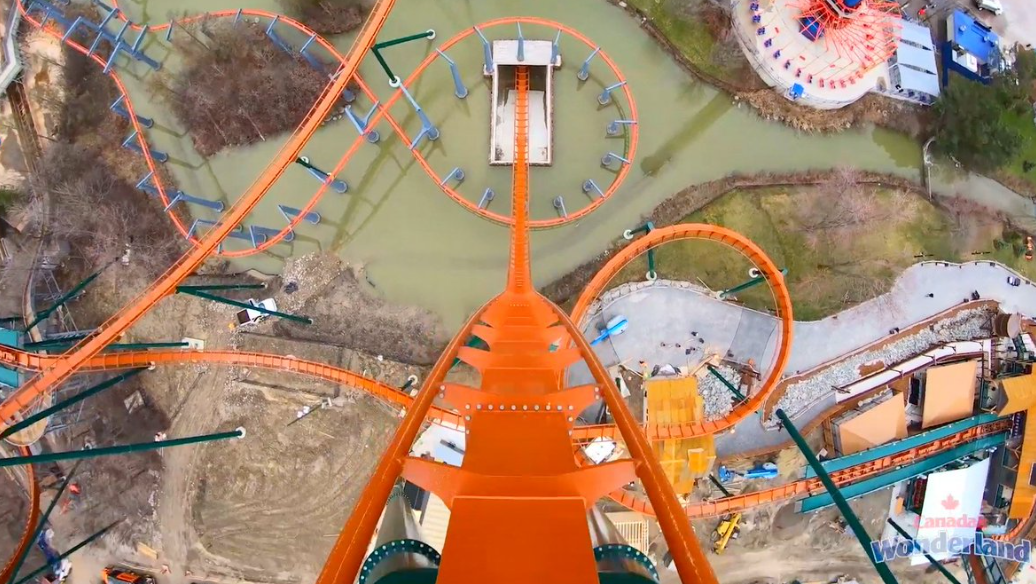 Vídeos de montanha-russa mais alta com POV