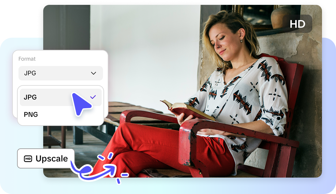 Tuỳ chọn watermark để xuất hình ảnh từ Pippit