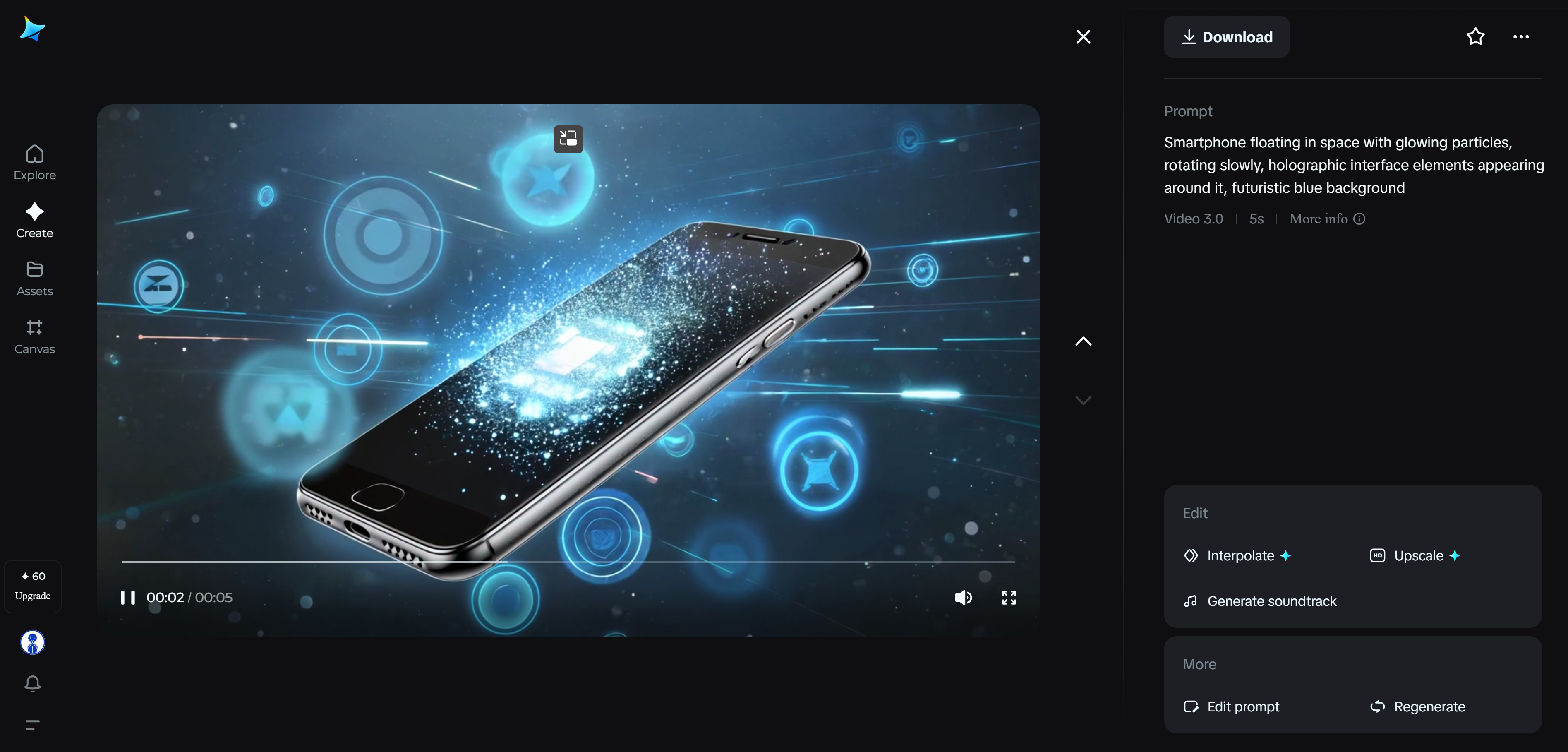 Product showcase