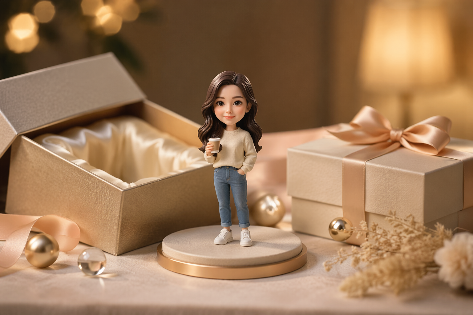 Mini Me AI personalized gift mockups
