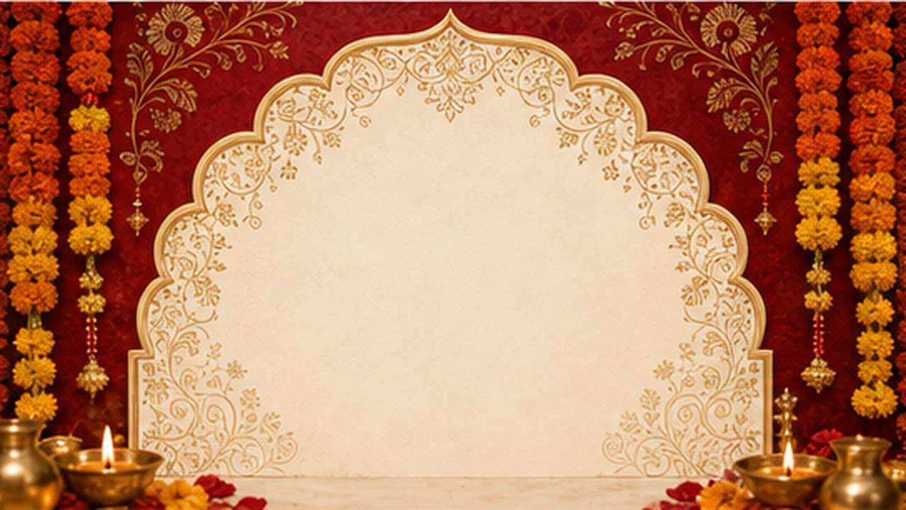 Indian Wedding Invitation Video Maker prompt result 1