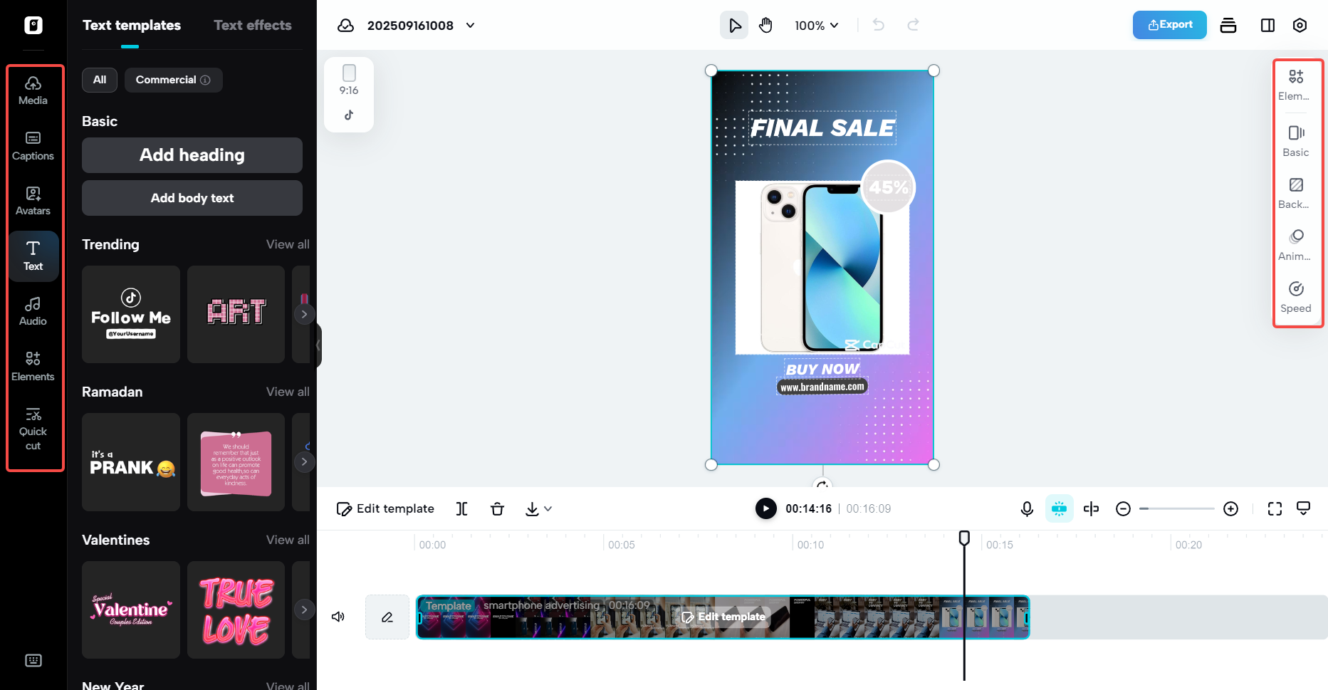 Mayamang mga tool sa pag-edit