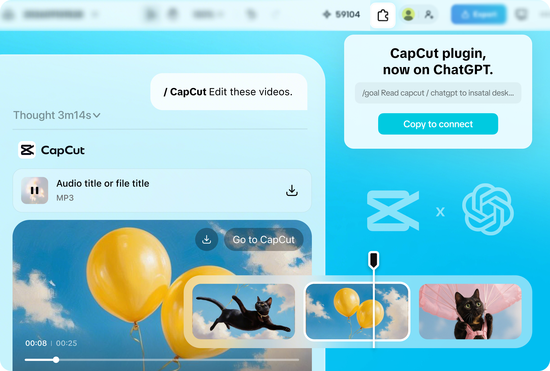 shape scenes, match templates and media, create captions