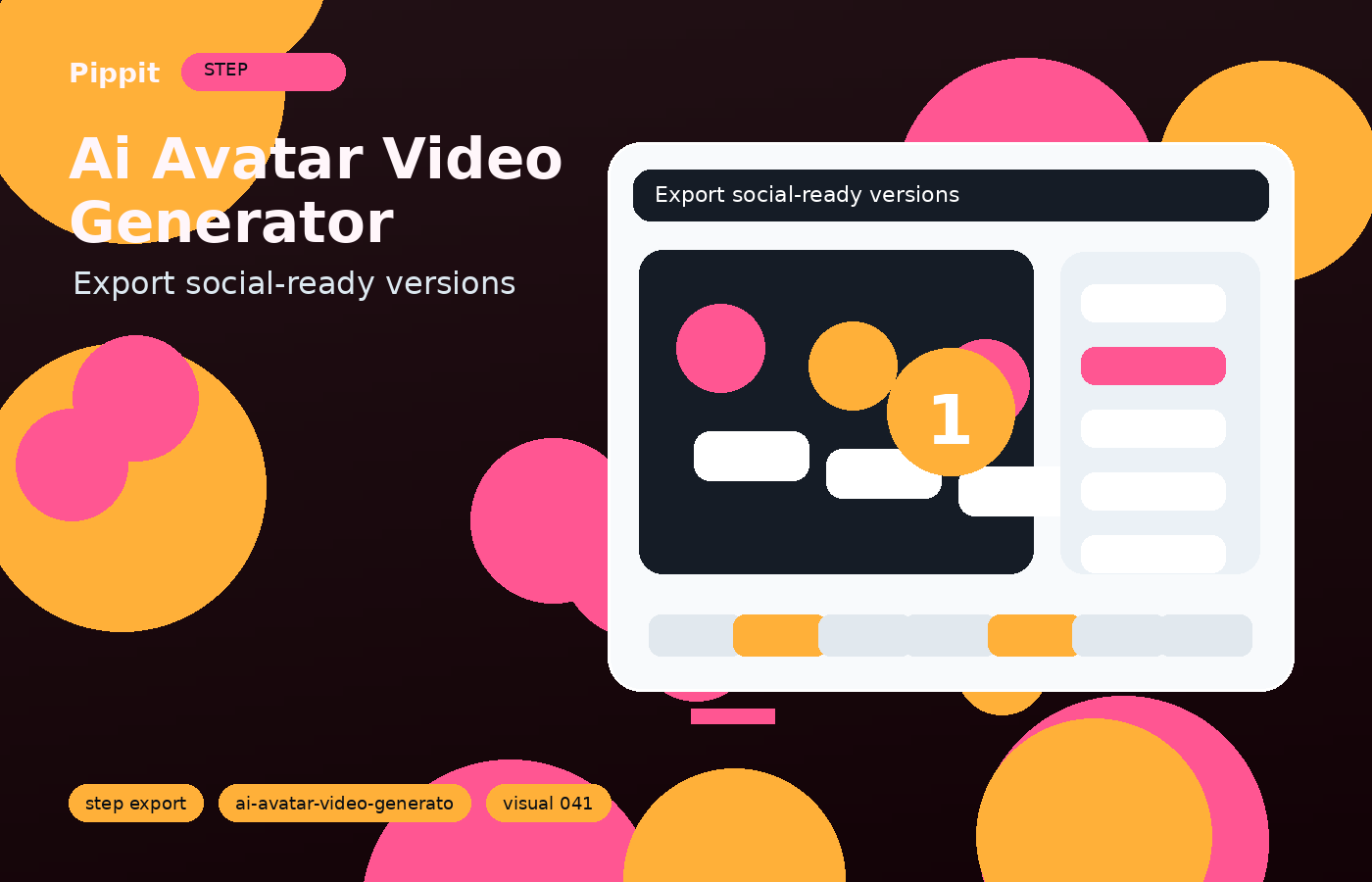 ai avatar video generator export and variants workflow in Pippit