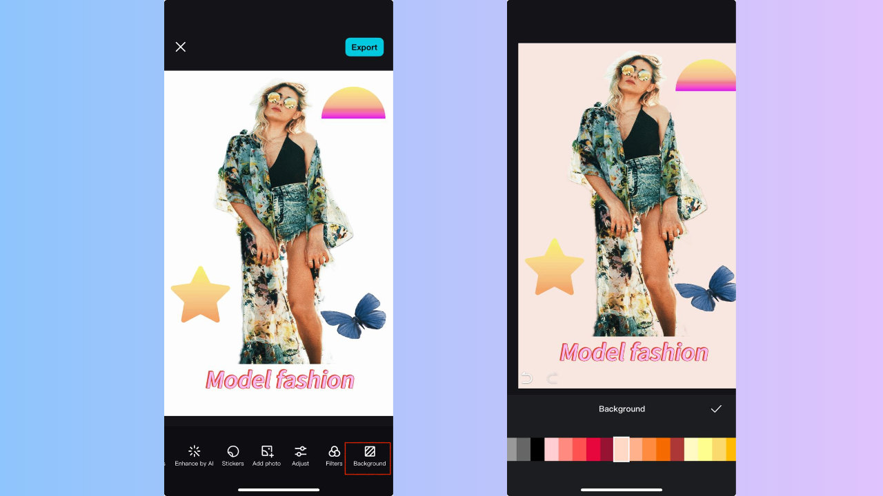 Add background color