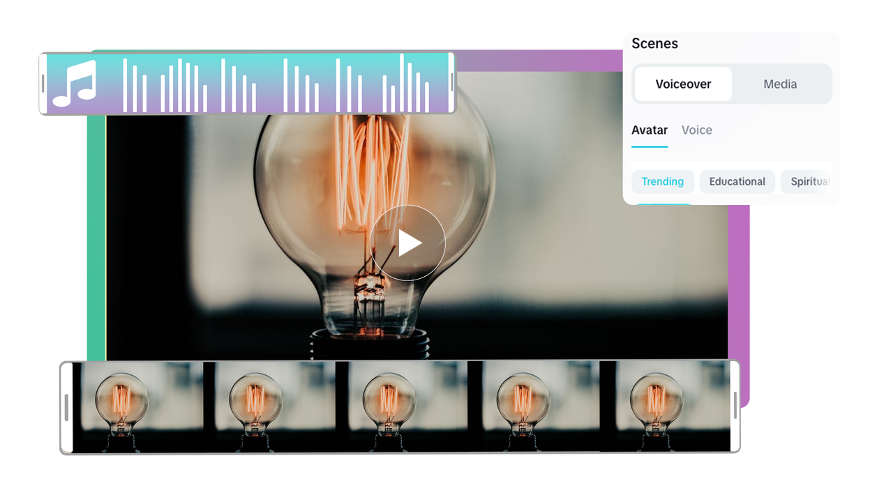 CapCut and PixVerse AI video generator
