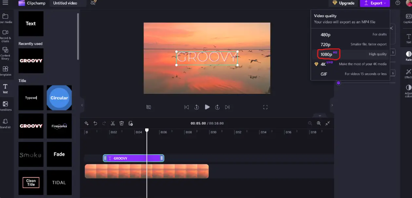 Save your karaoke video