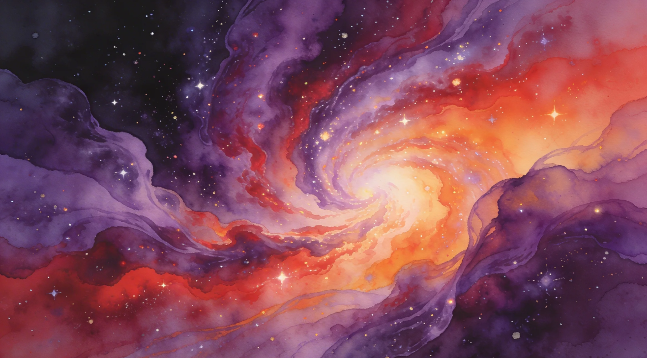 Galaxy and space themes image