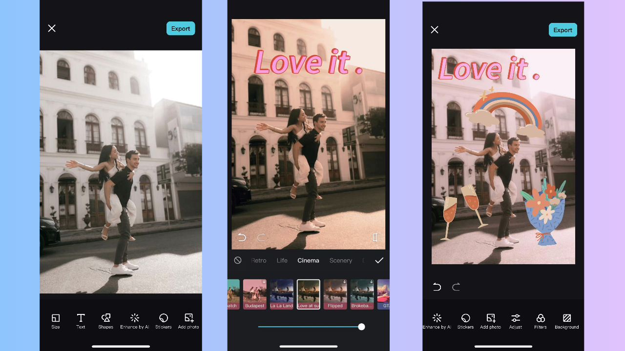 CapCut App - Valentine's image generator