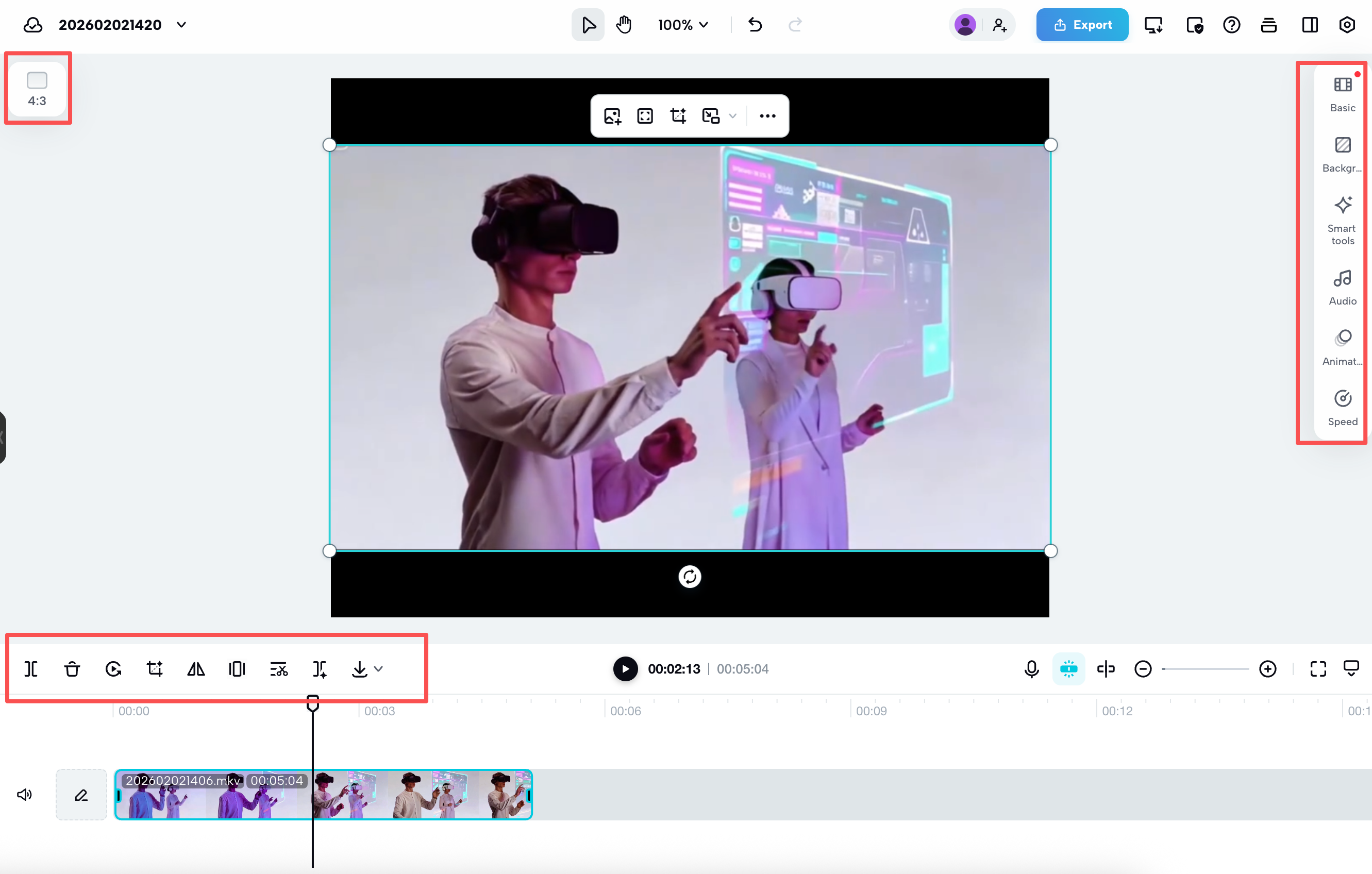 Edit your video