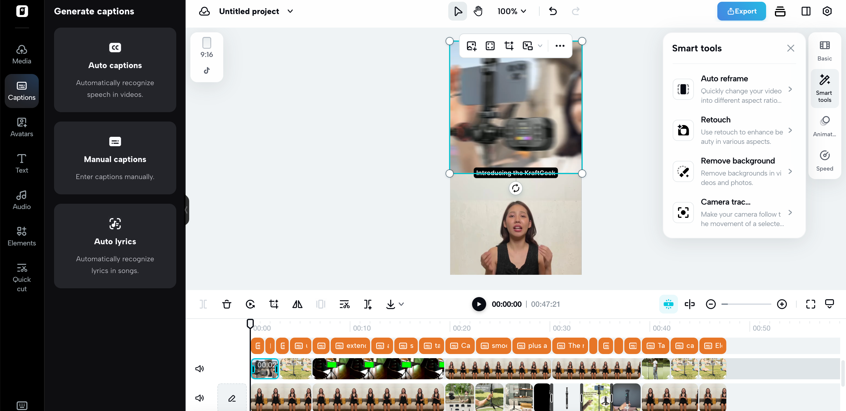 Finalize your video