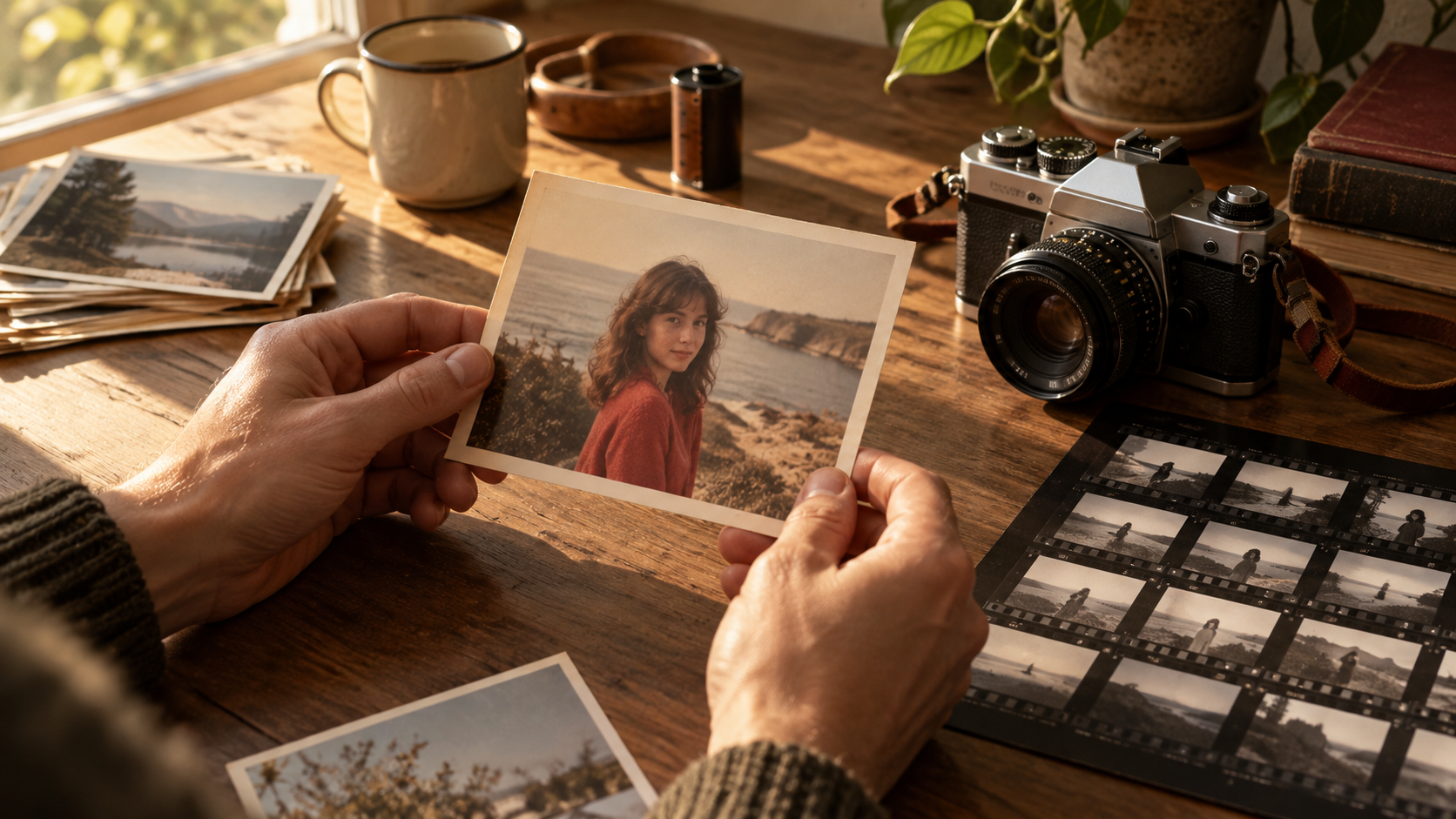 reviewing and refining an 80s photo prompt result