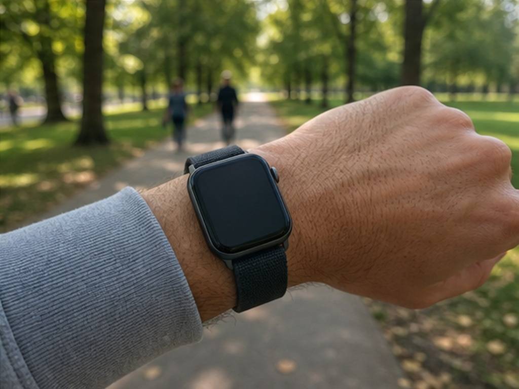 Virtual Watch Try On Video Prompt Beispiel 6 - Smartwatch Lifestyle