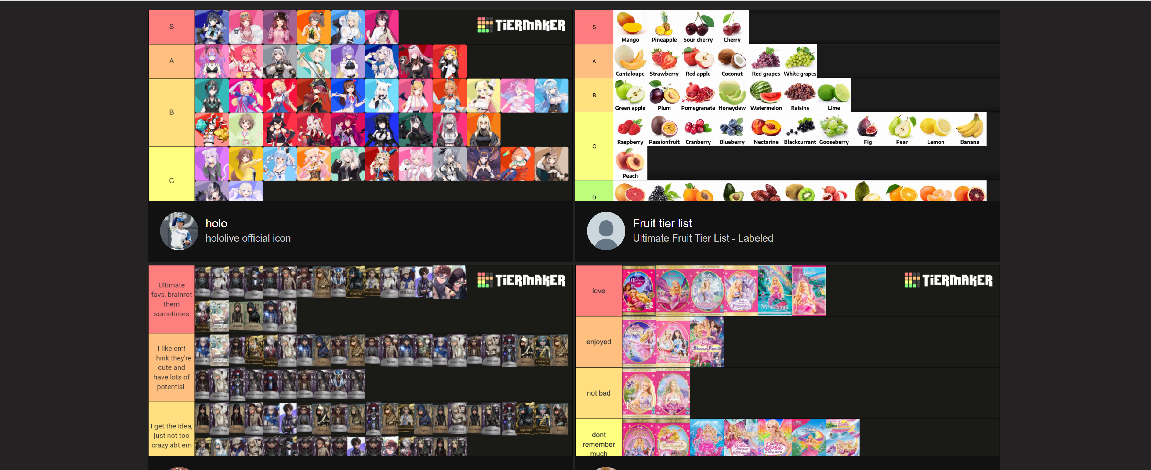 How to make a tier list with Tiermaker
