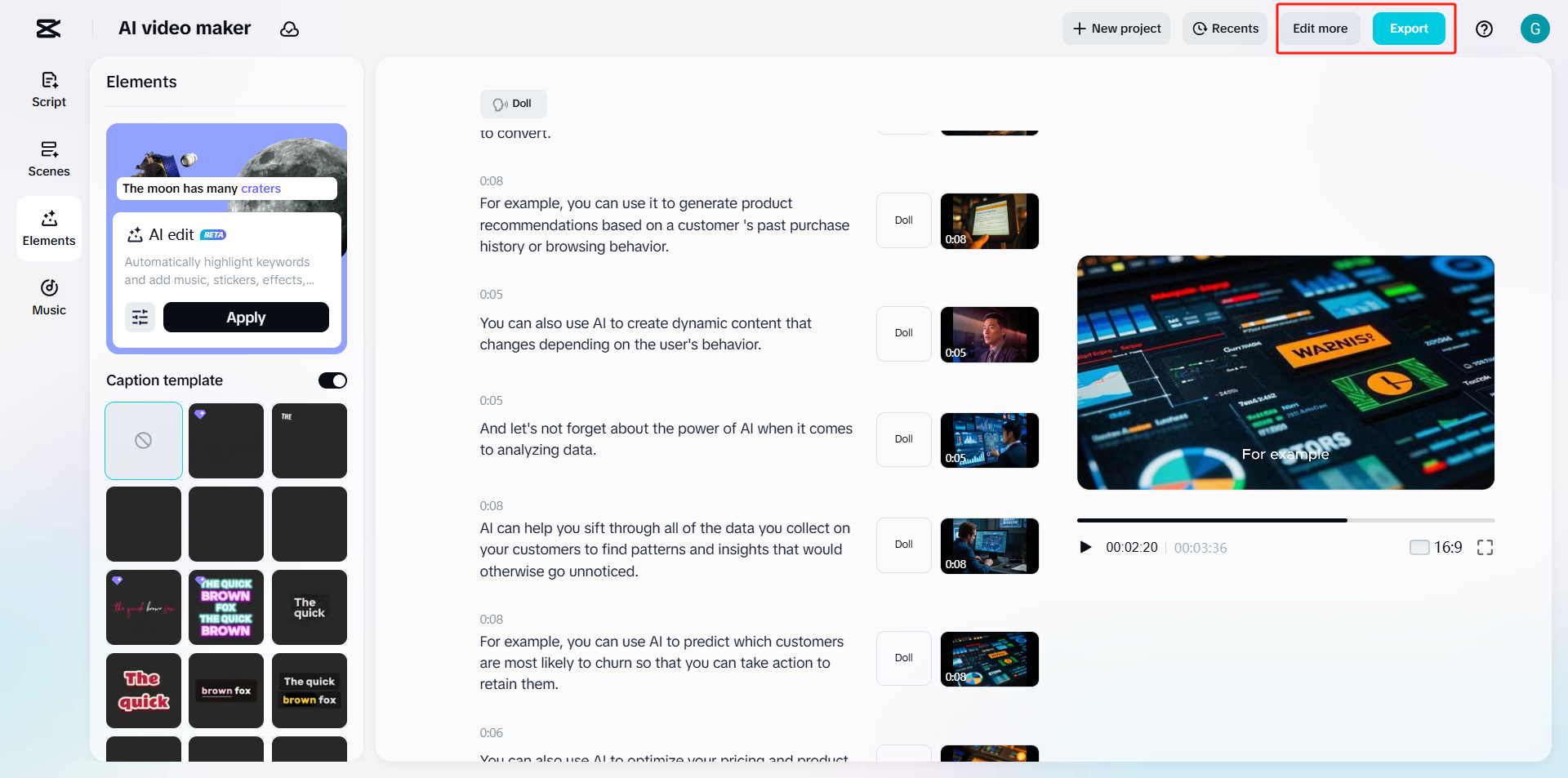 Relevante KI-Medien generieren