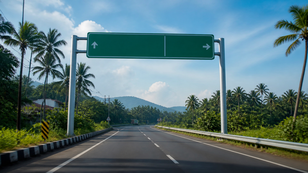 Indian Road Sign Video prompt 2 original 16:9 visual