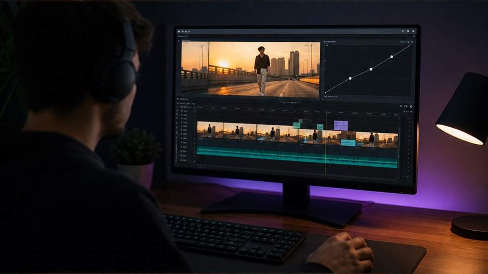 Instagram slow-motion trend template workflow visual