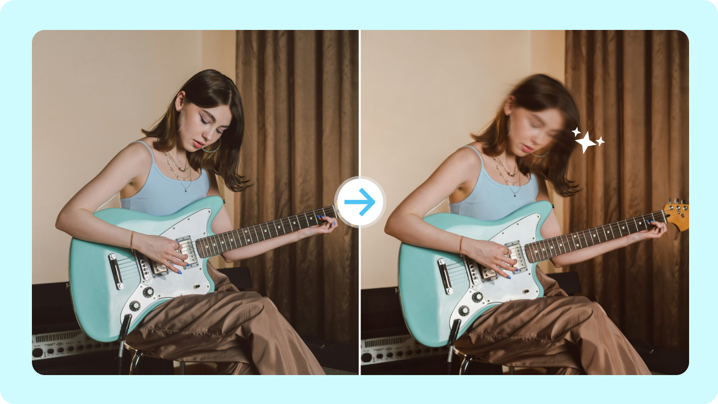 desfocar um rosto em uma foto