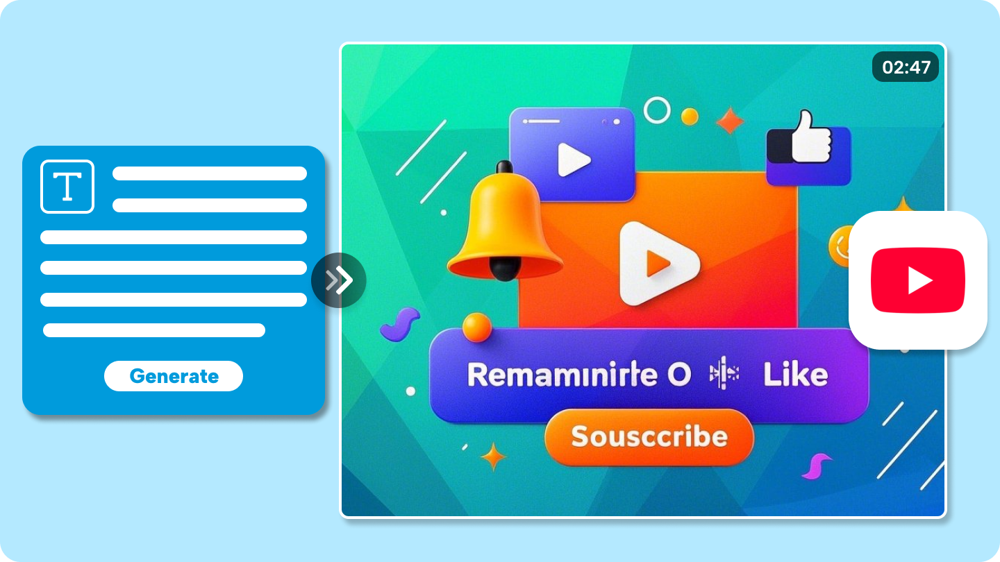 outro YouTube video