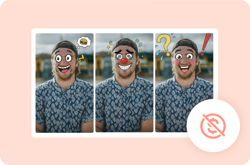 Herramienta de filtro facial en línea disponible de forma gratuita