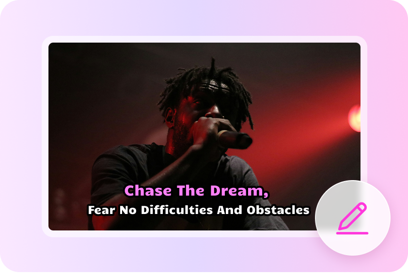 Create and share rap lyric videos instantly with CapCut rap generator.