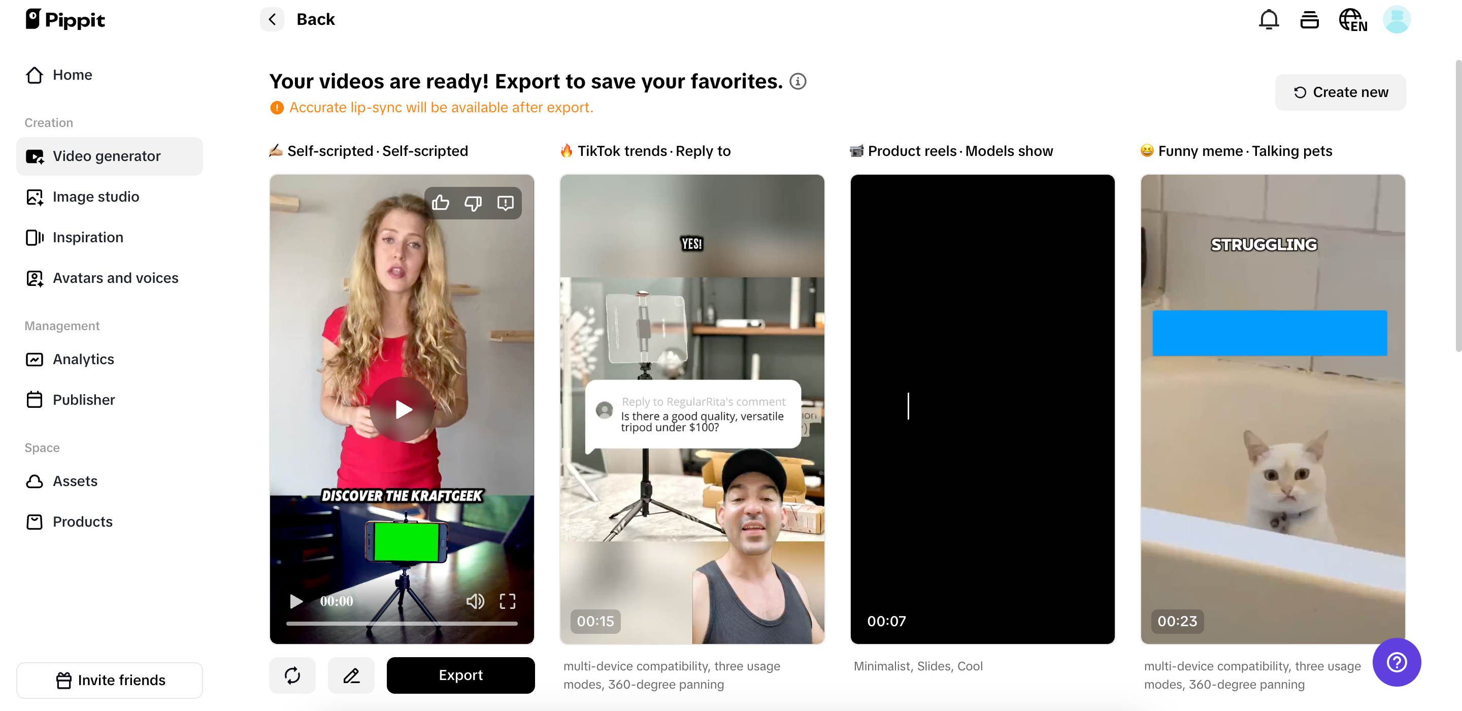Hayaan ang AI na gumawa ng iyong content