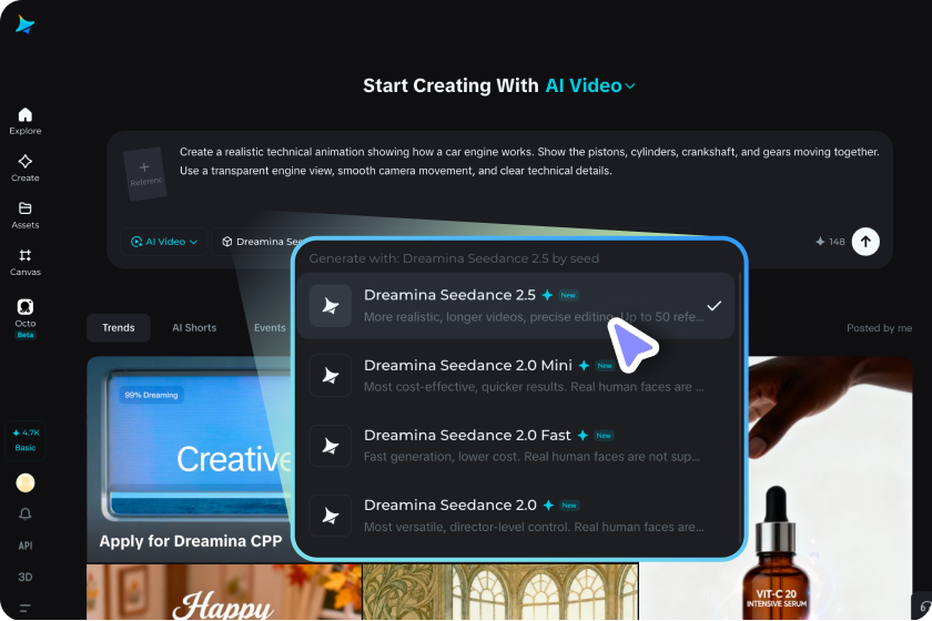 Customize settings and generate