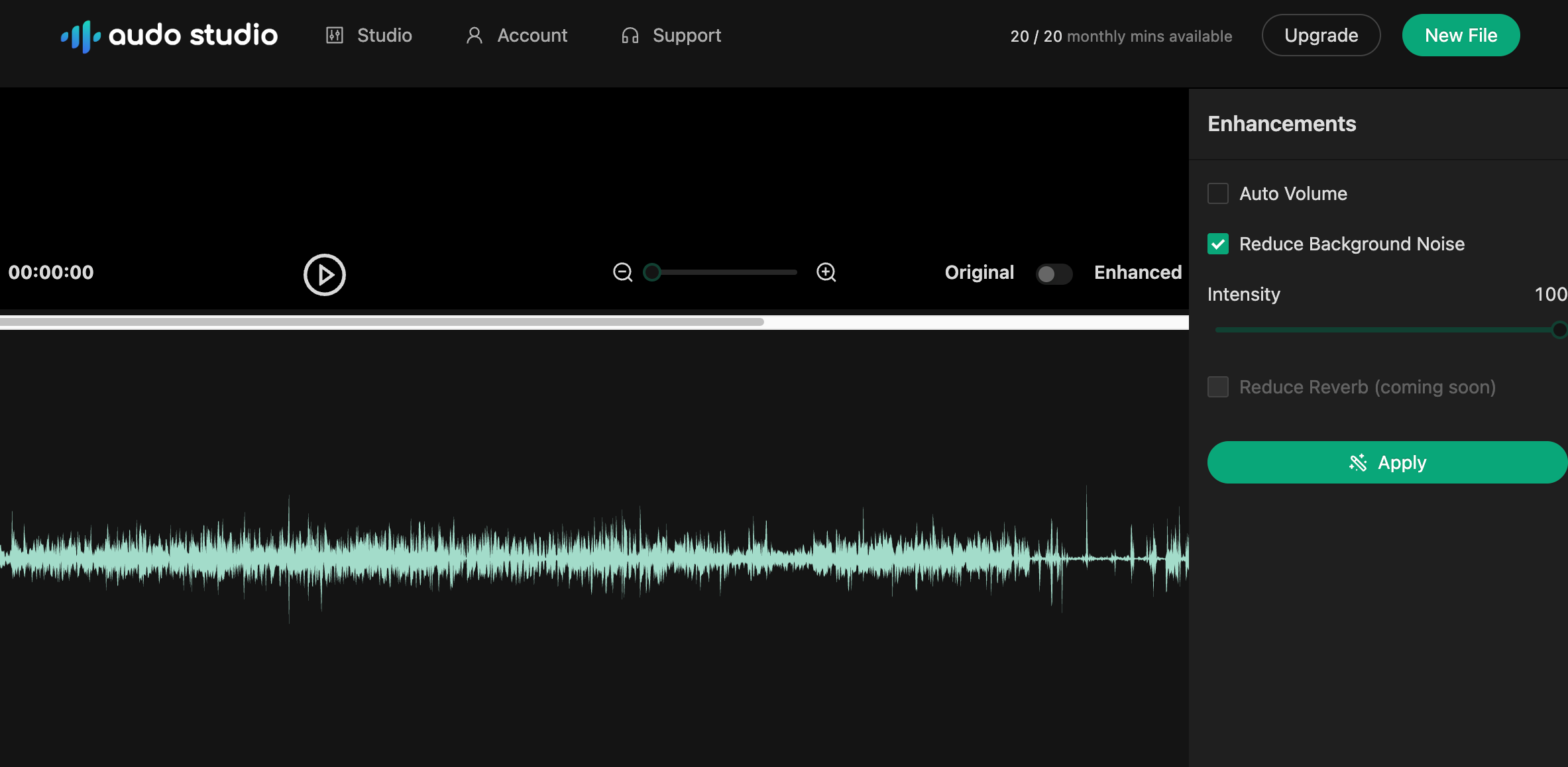 Audo.ai Background Noise Reduction