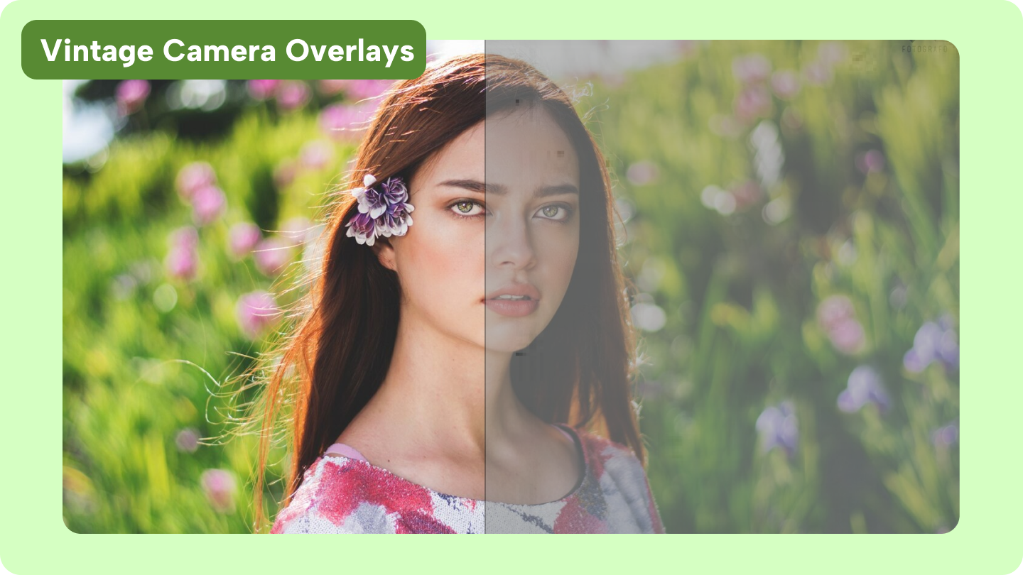 old camera overlays