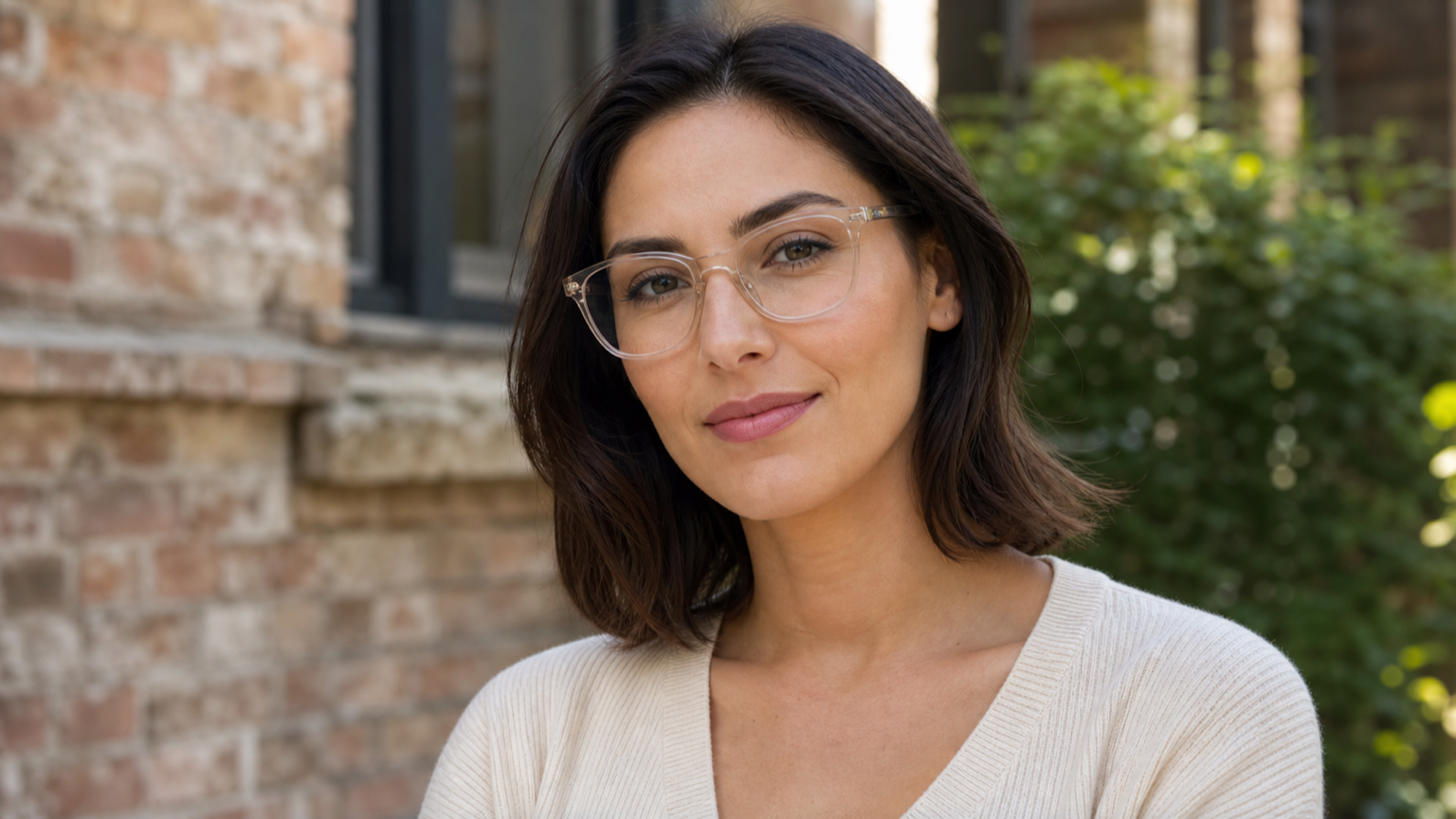 AI Glasses Face Shape Finder example created for Dreamina