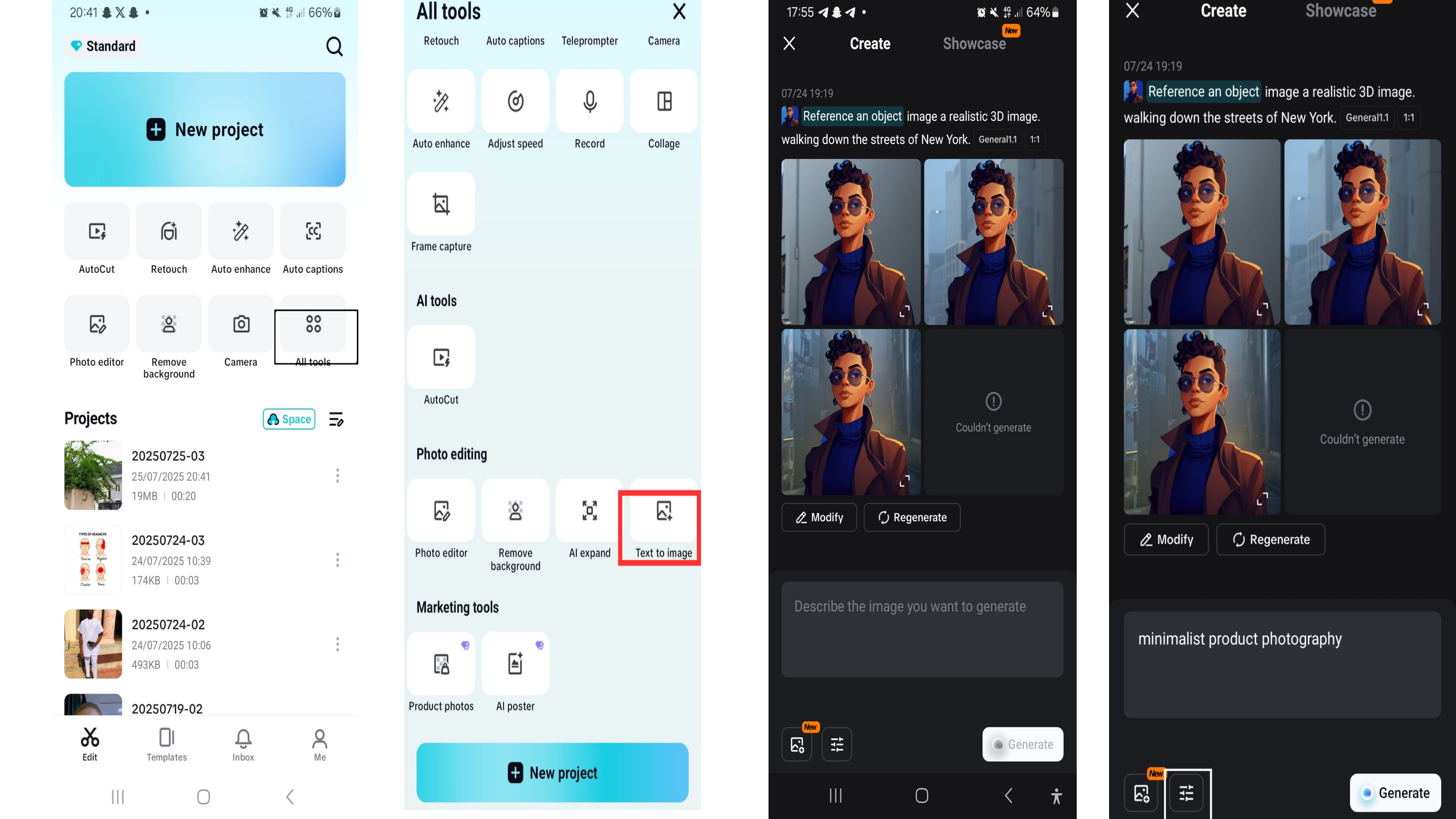 App gratuita per la generazione di immagini AI