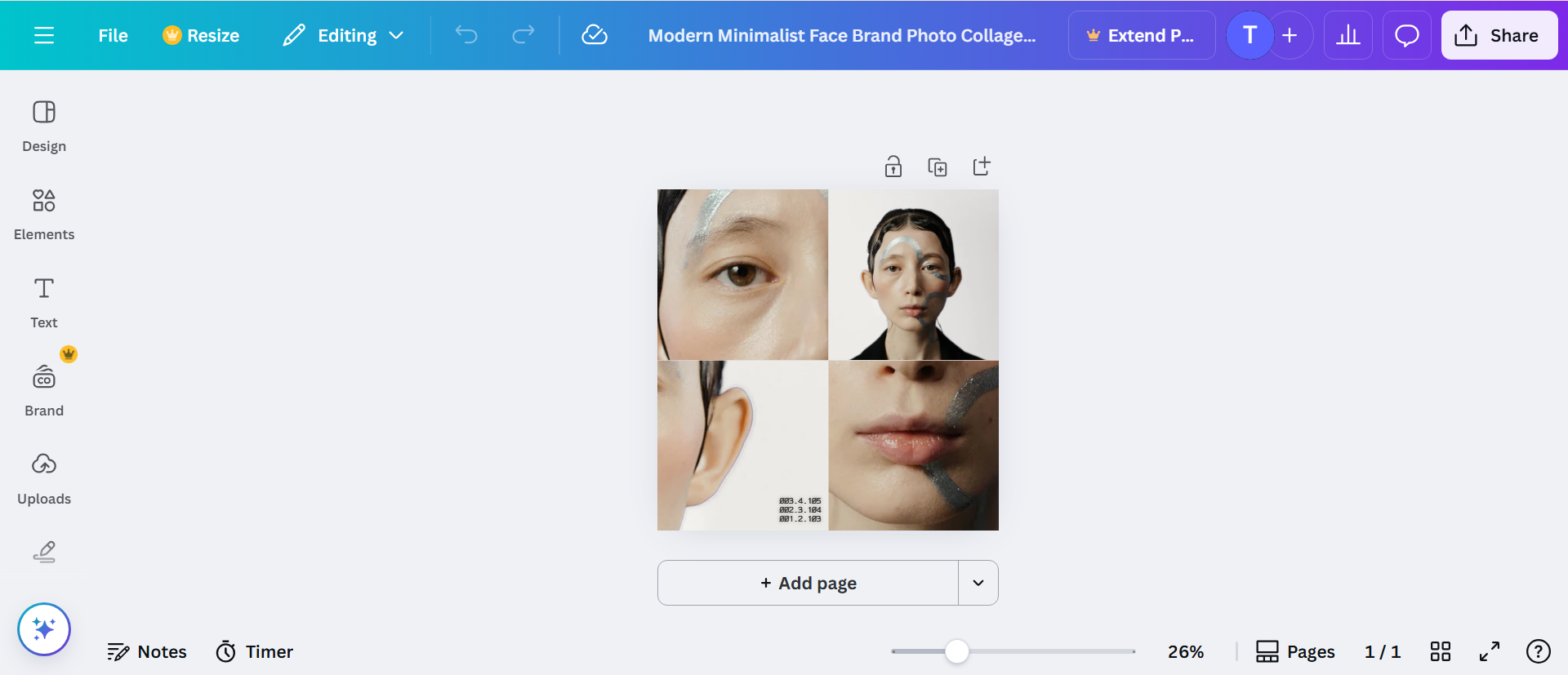 Canva: face thinner app