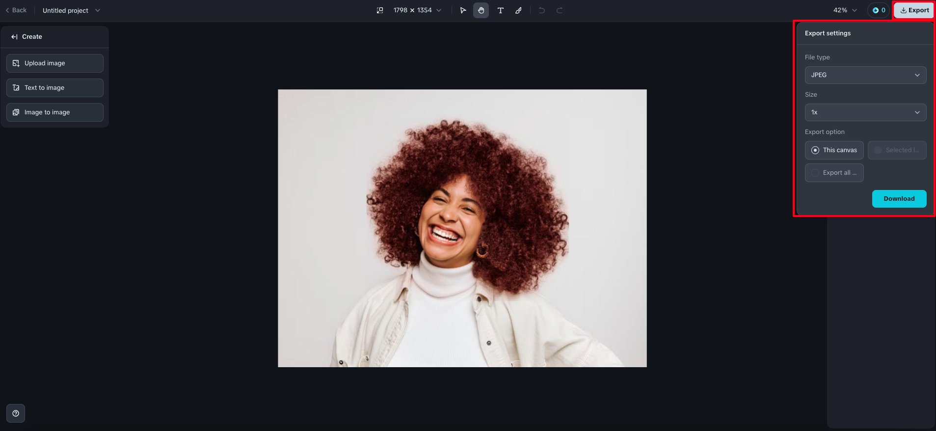Virtual hair highlights try on