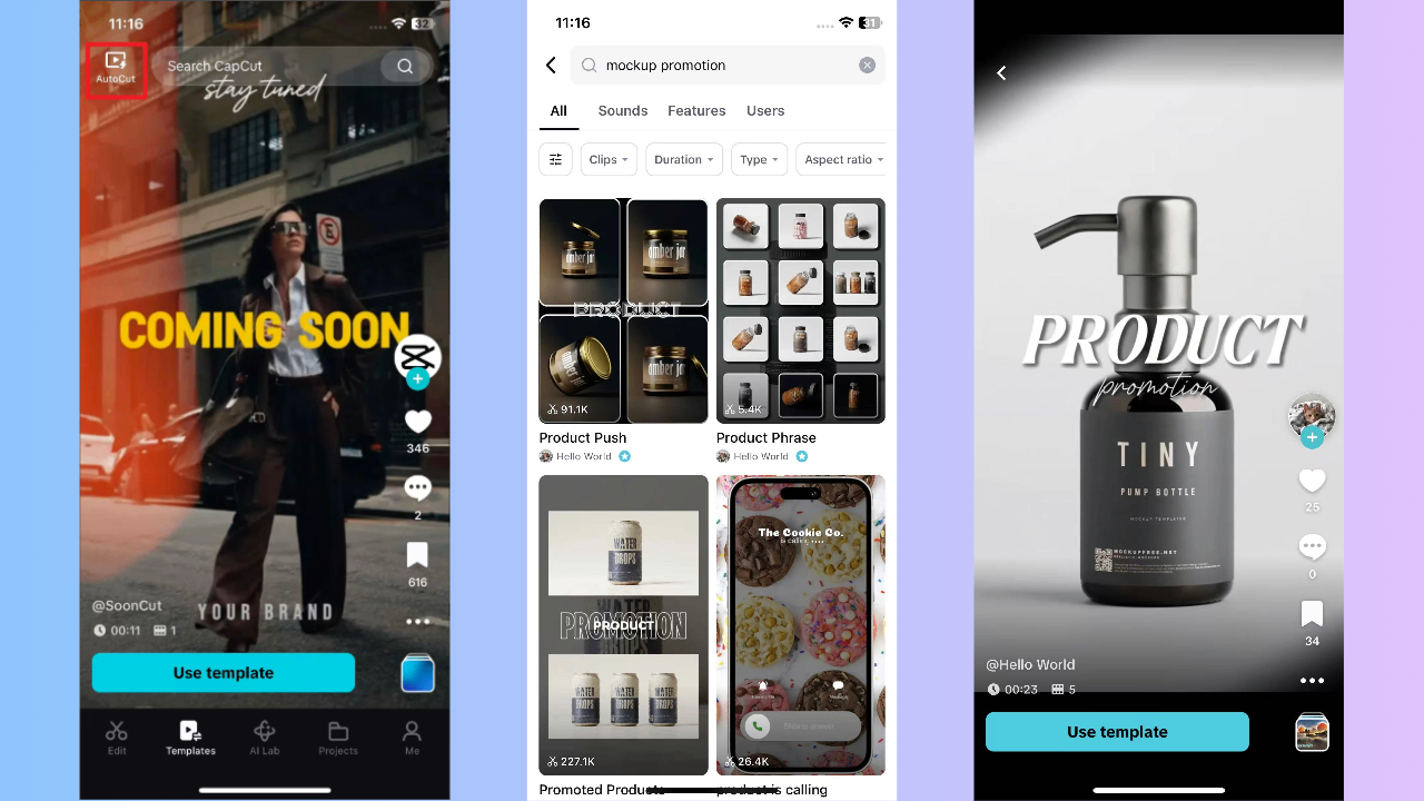 瀏覽並選擇您偏好的模板