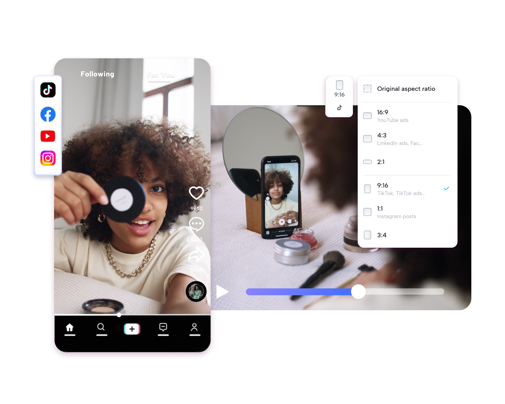 crop video online