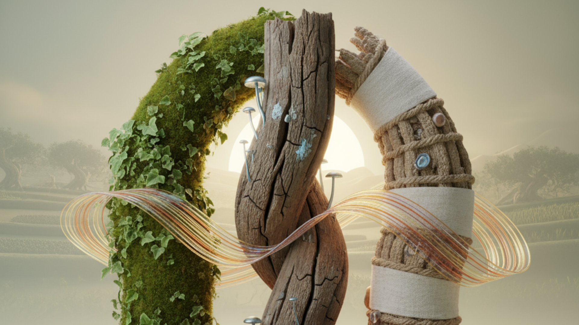 Use of 3D in sustainability poster designs