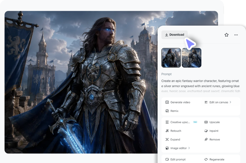 Preview and download the image