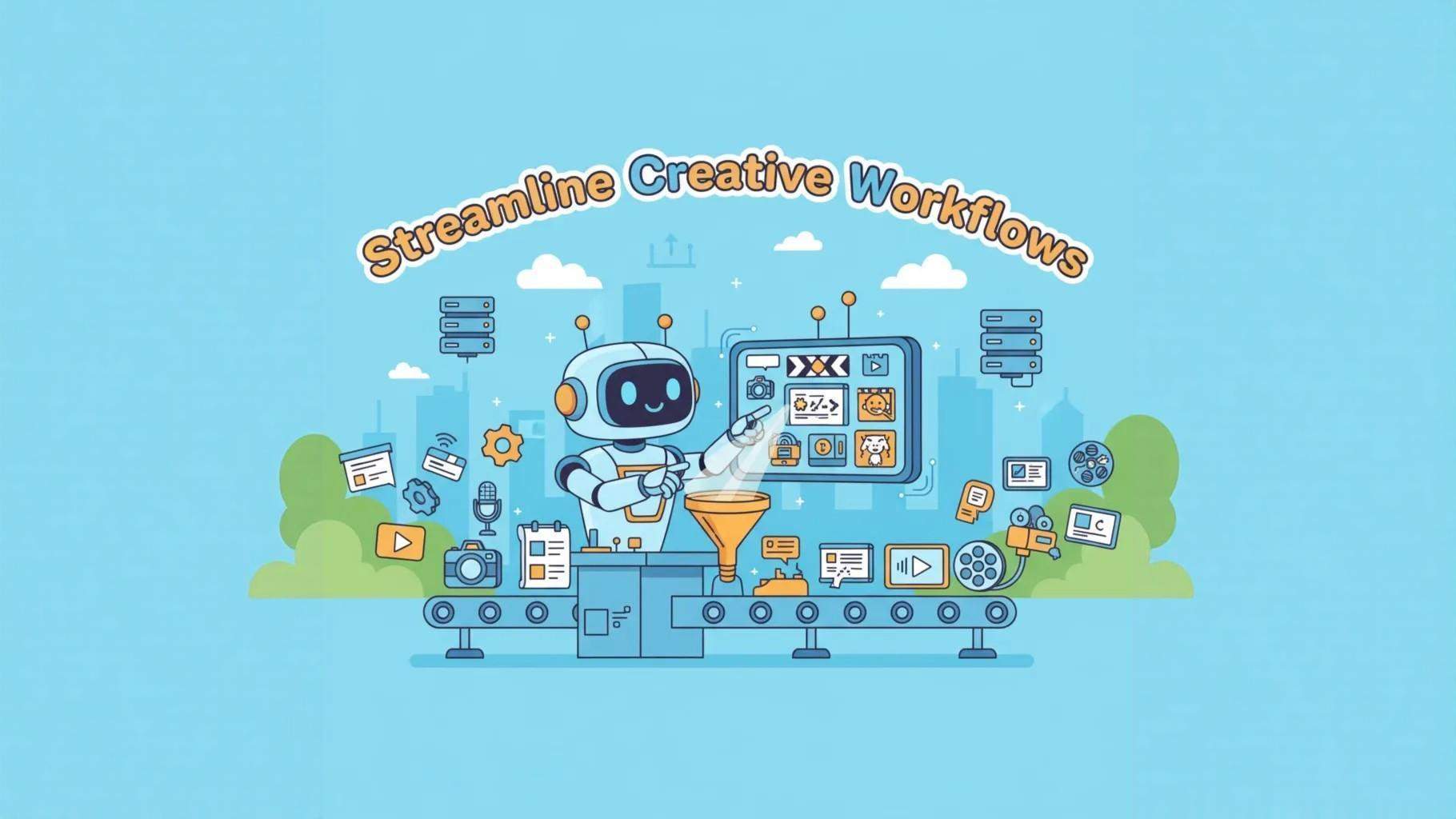 Streamline creative workflows