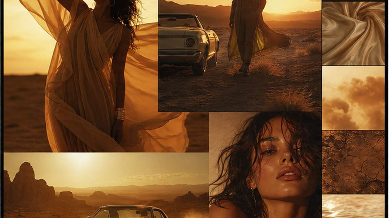 Musik Video Mood Board Maker prompt Ergebnis 2