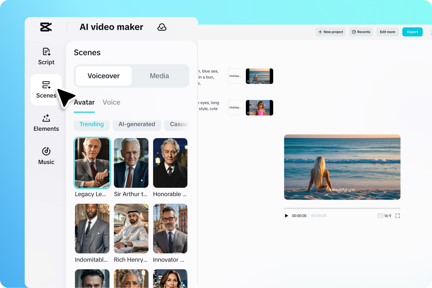 Membuat video