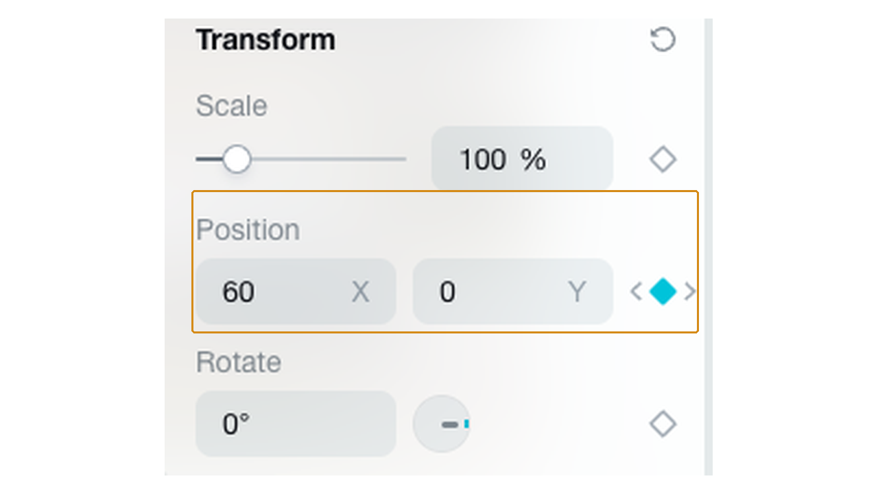 Keep Feed Icons Still While a Character Moves Between Posts