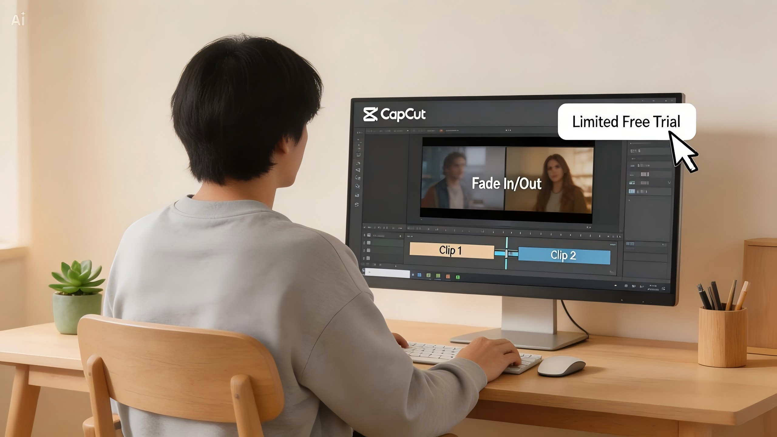 limited free trial for CapCut