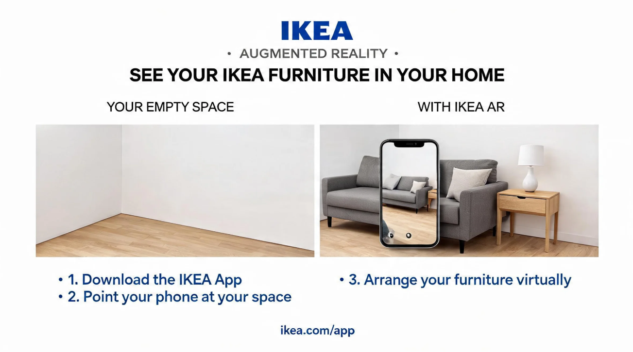 Le marketing de réalité augmentée d'IKEA