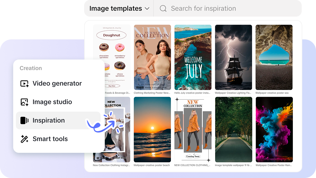 Large collection of overlay templates available