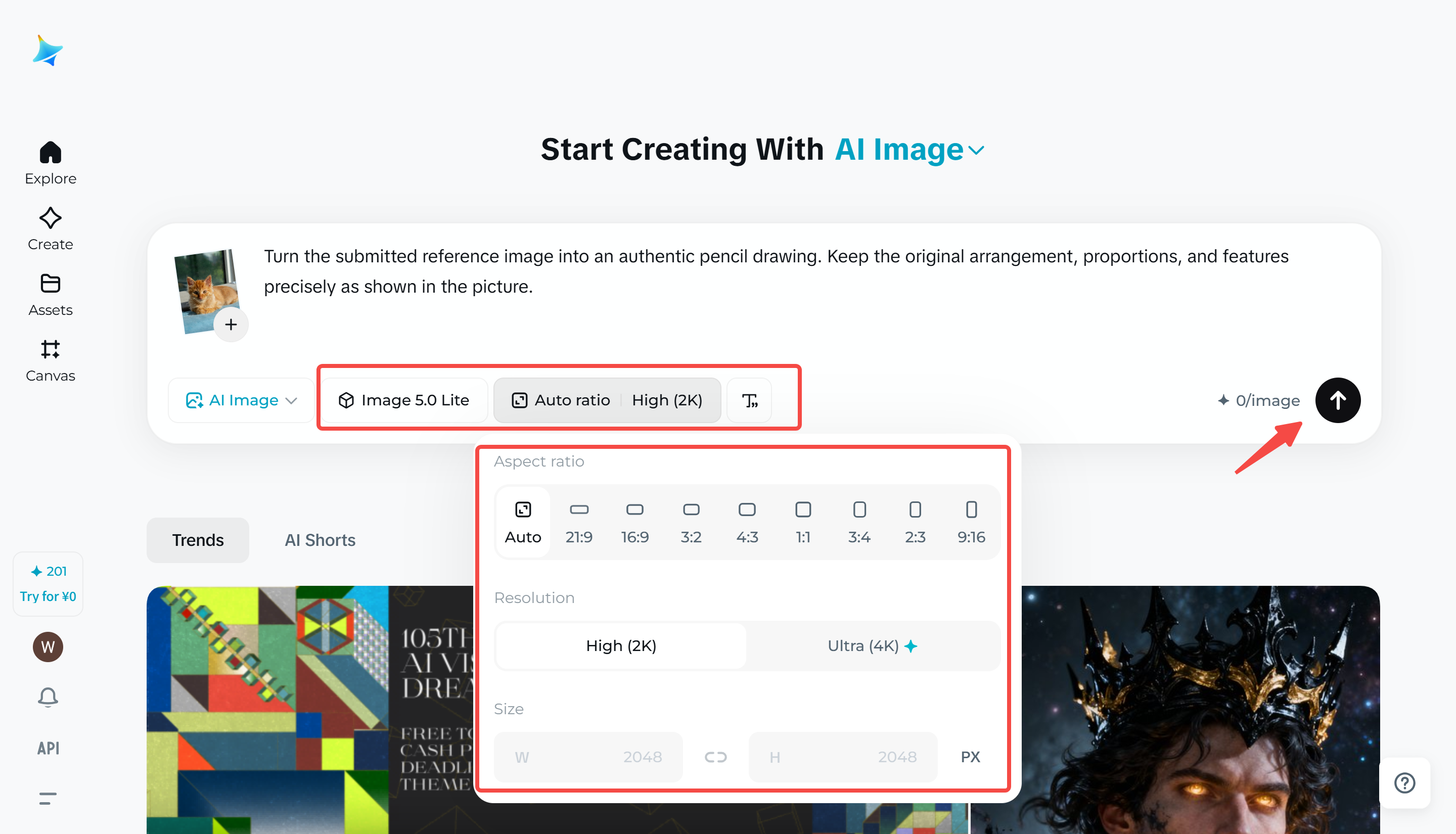 Genera tu boceto con IA
