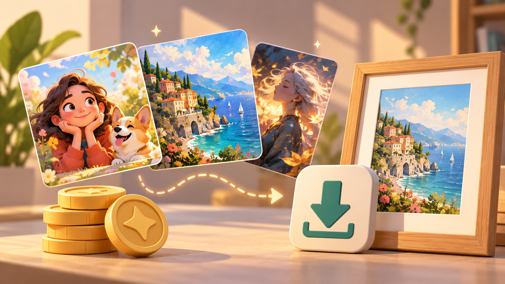 The Best Free AI Image Generators, With Real Download Examples
