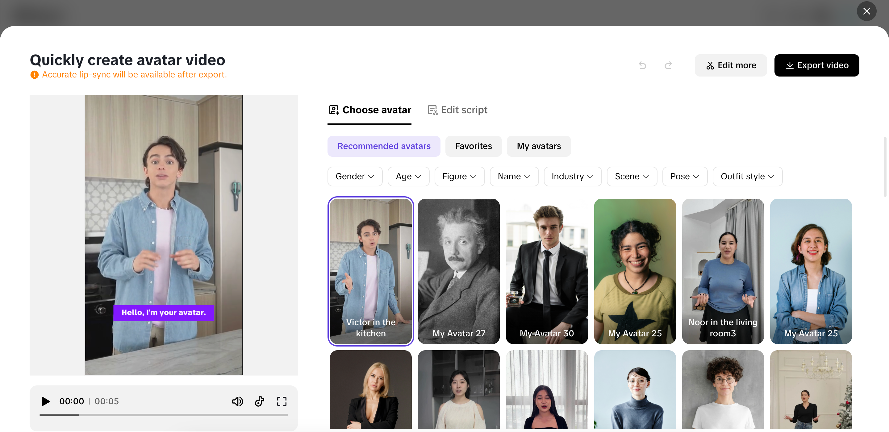 Avatares y voces en off para tu documental