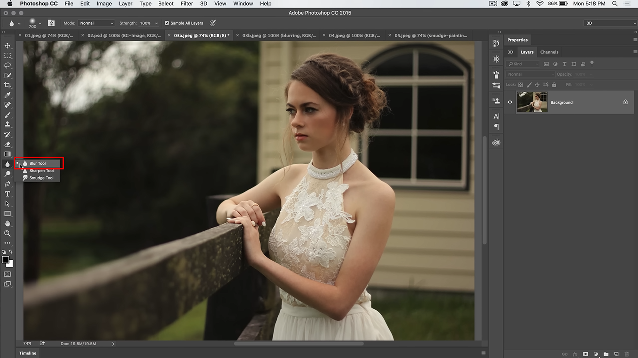 Masking for edges